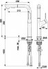 KFA DUERO DESIGN INOX bateria kuchenna z wyciąganą wylewką 662322022 WYSYŁKA 24H